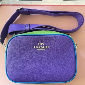Coach mini Jamie camera bag crossbody colorblock